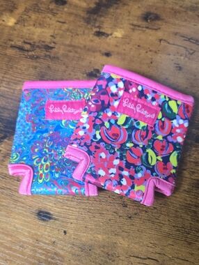 Lilly Pulitzer Bright Pink Multicolor Summertime couzies